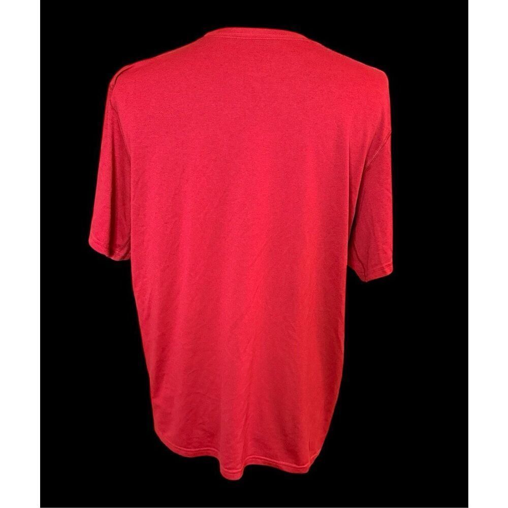 Nike Beast DRI-FIT T-Shirt XL Red Tennis Running Work-Out Swoosh - Picture 6 of 12